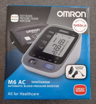 UUSI hieno Omron M6AC automaattinen verenpainemittari